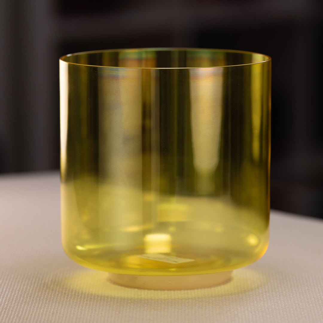 7.25" C#-40 Radiant Sun Crystal Singing Bowl