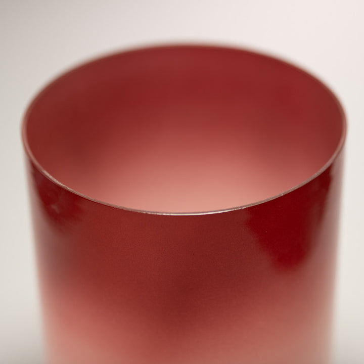 7" D-37 Crimson Dawn Crystal Singing Bowl