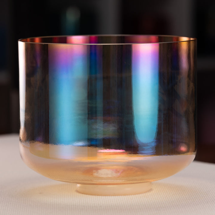 10" A#+12 Summer Sun Crystal Singing Bowl