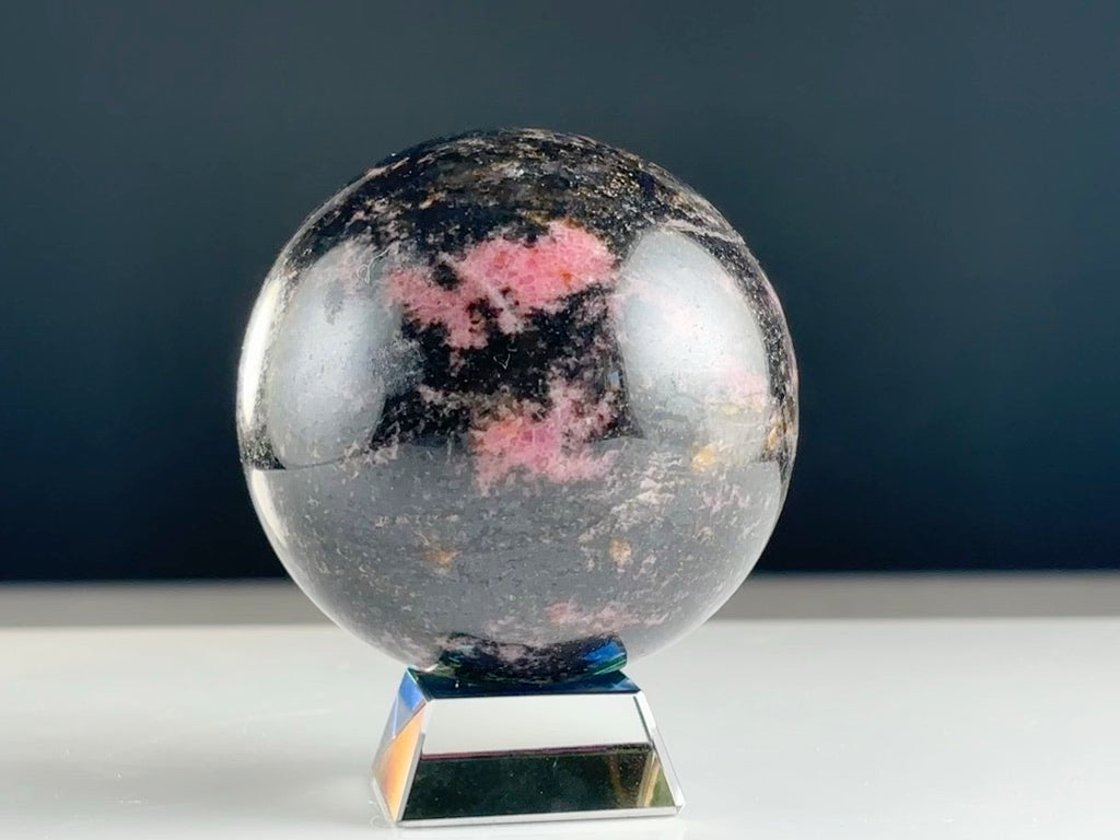 Rhodonite Sphere