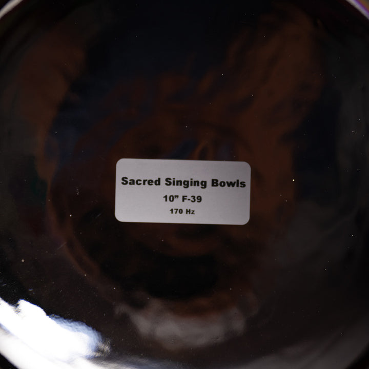 10" F-39 Celestial Rainbow Singing Bowl