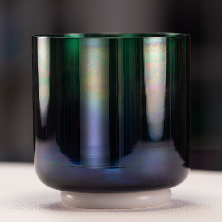 6" E-8 Sacred Earth Crystal Singing Bowl, Perfect Pitch