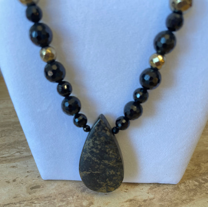Black Spinel Necklace