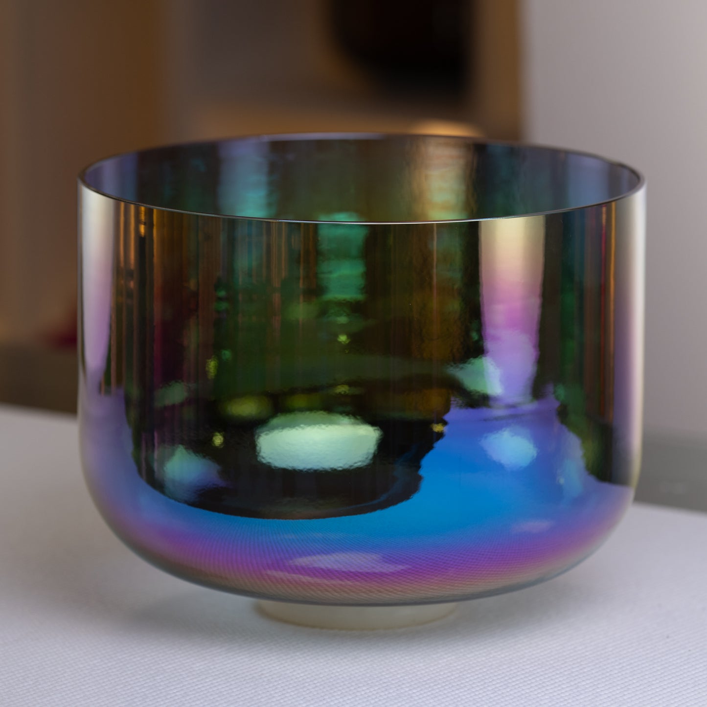 12" F#-30 Aurora Sky Crystal Singing Bowl