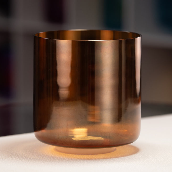 7.5" C+44 Sacred Ground Crystal Singing Bowl