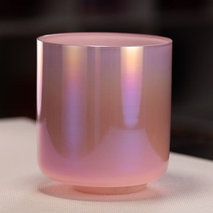 7.5" C+27 Goddess Glow Crystal Singing Bowl