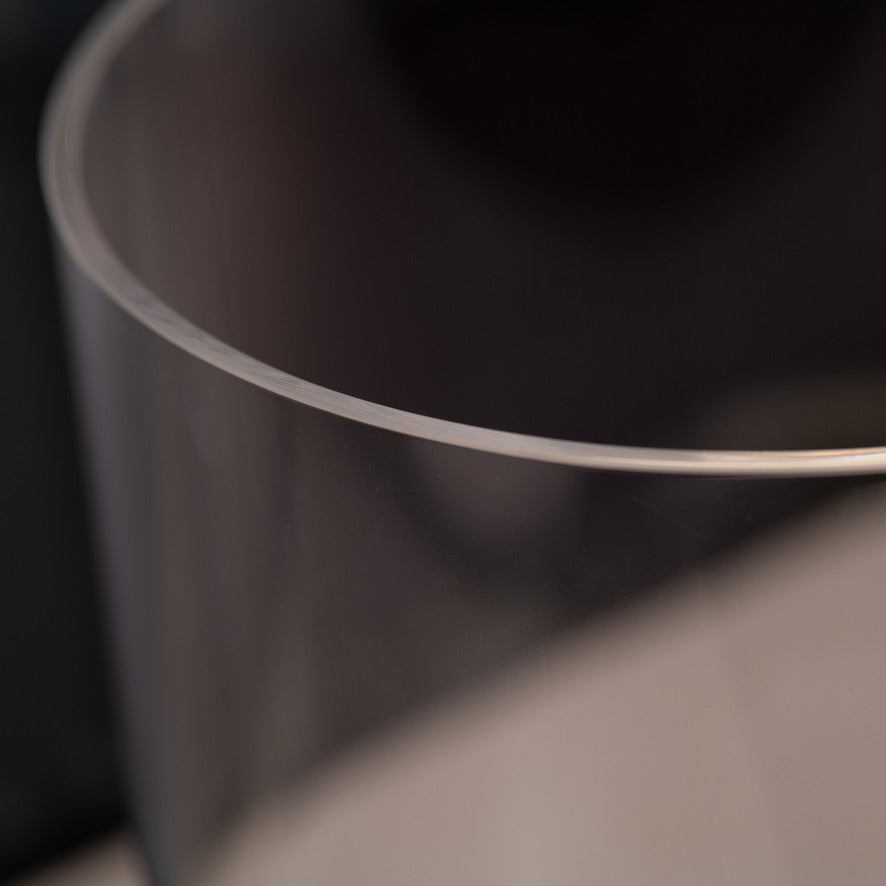 11" A-16 Clear Quartz Crystal Sacred Symphony Bowl, Tall