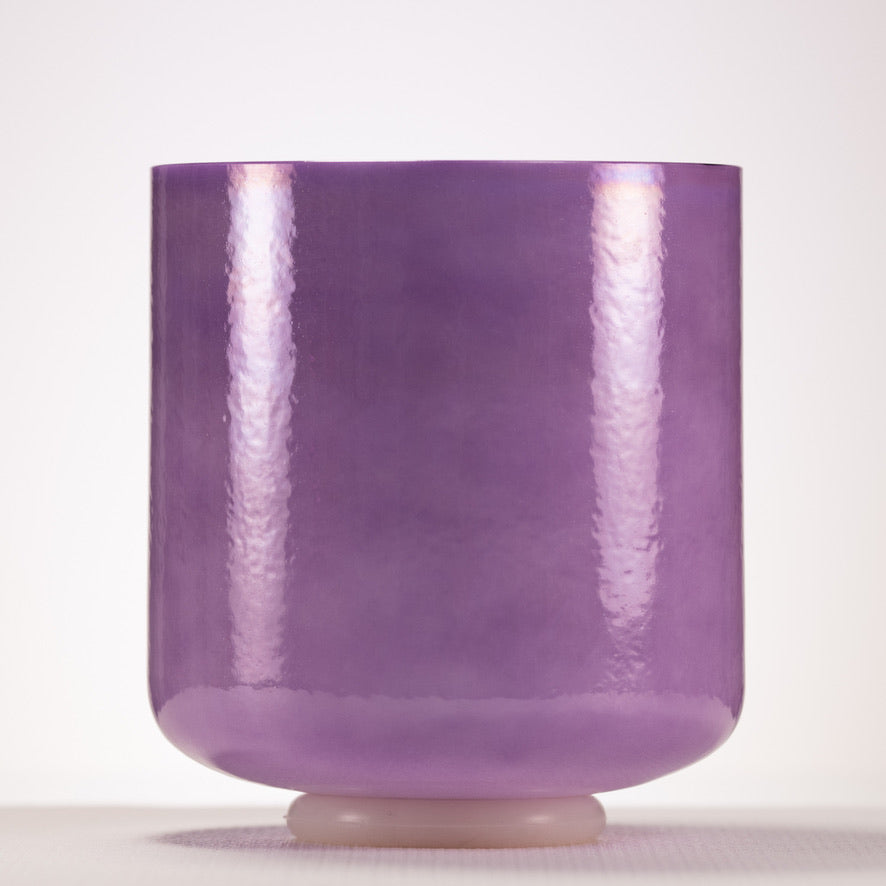 8" E-27 Lilac Blossom Crystal Singing Bowl
