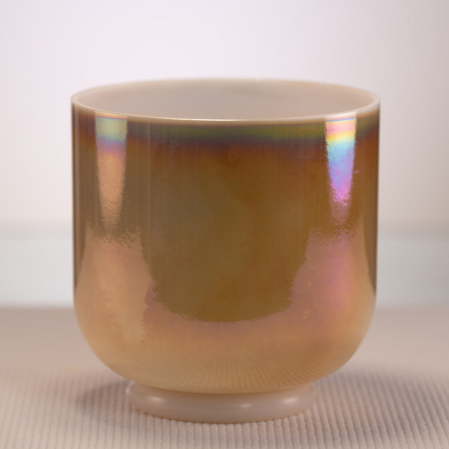 7" G-23 Sacred Sage Crystal Singing Bowl