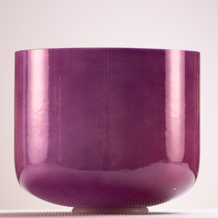 Purple Crystal Singing Bowl