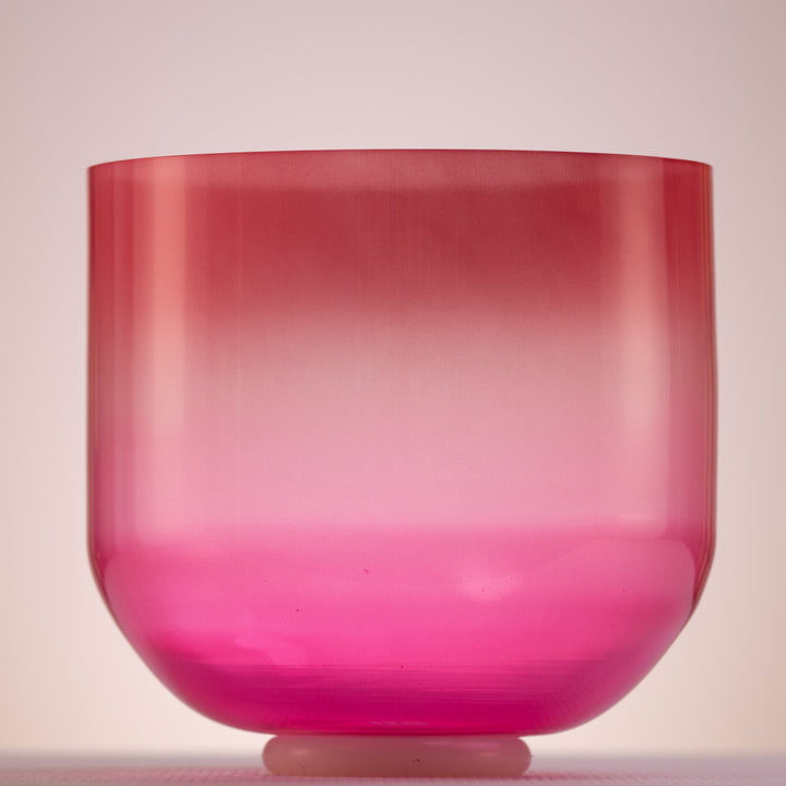 Pink Root chakra singing bowl