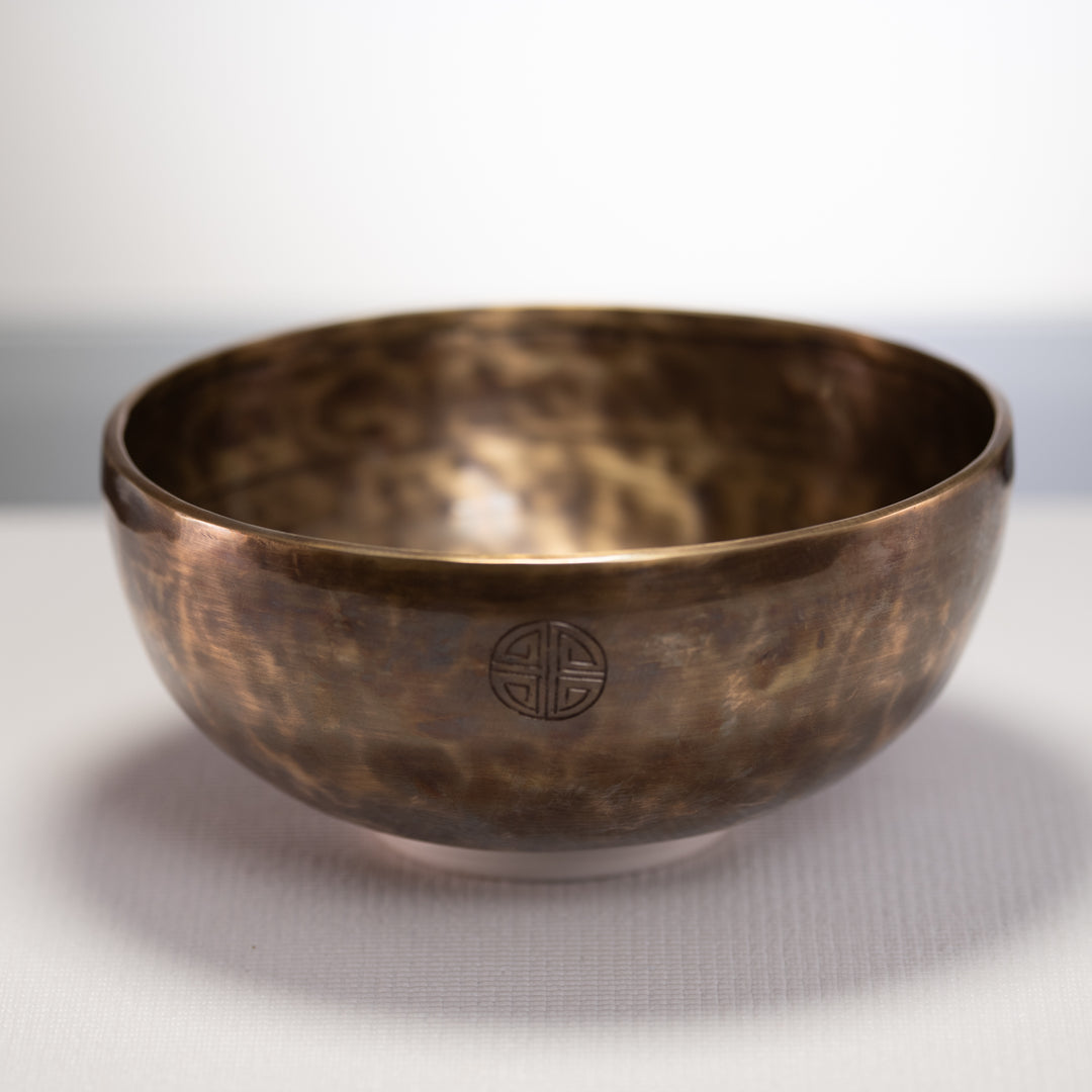 10.25" C+45 Full Moon Himalayan Singing Bowl from Sacred Singing Bowls™