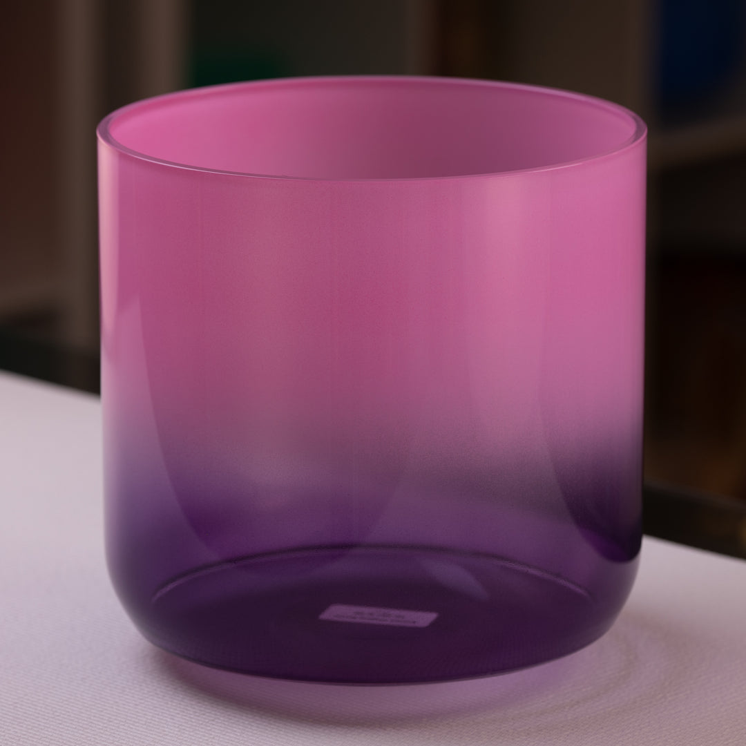 10.25" E-20 Blossoming Heart Crystal Symphony Bowl from Bowls of Sound