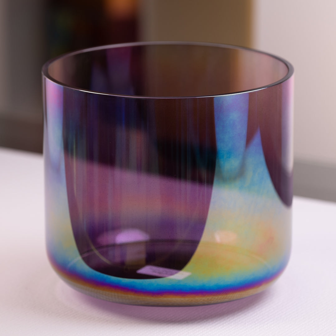 Solar Plexus chakra sound bowl in purple