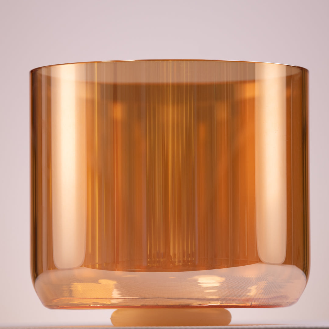 Orange heart chakra singing bowl