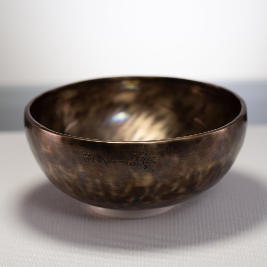 10.5" C#+48 Full Moon Himalayan Singing Bowl from Sacred Singing Bowls™