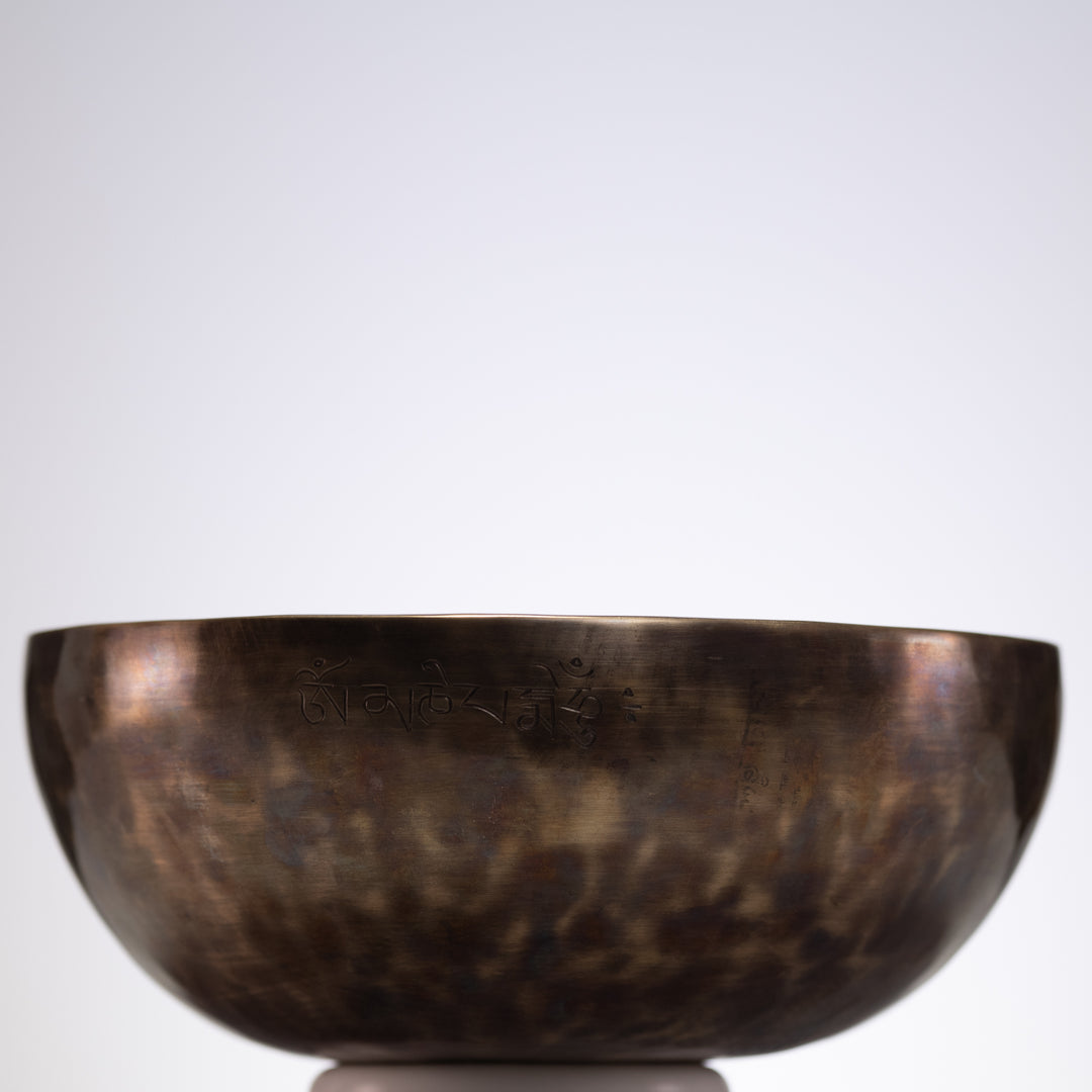 C# note metal bowl for meditation
