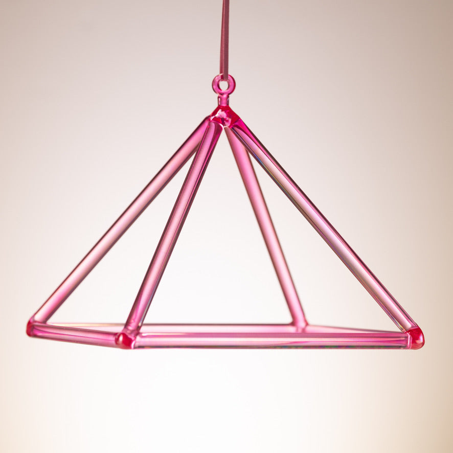 Pink Lotus pyramid for sound healing