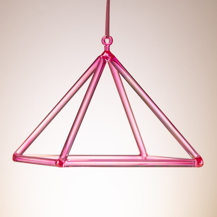 Pink Lotus pyramid for sound healing