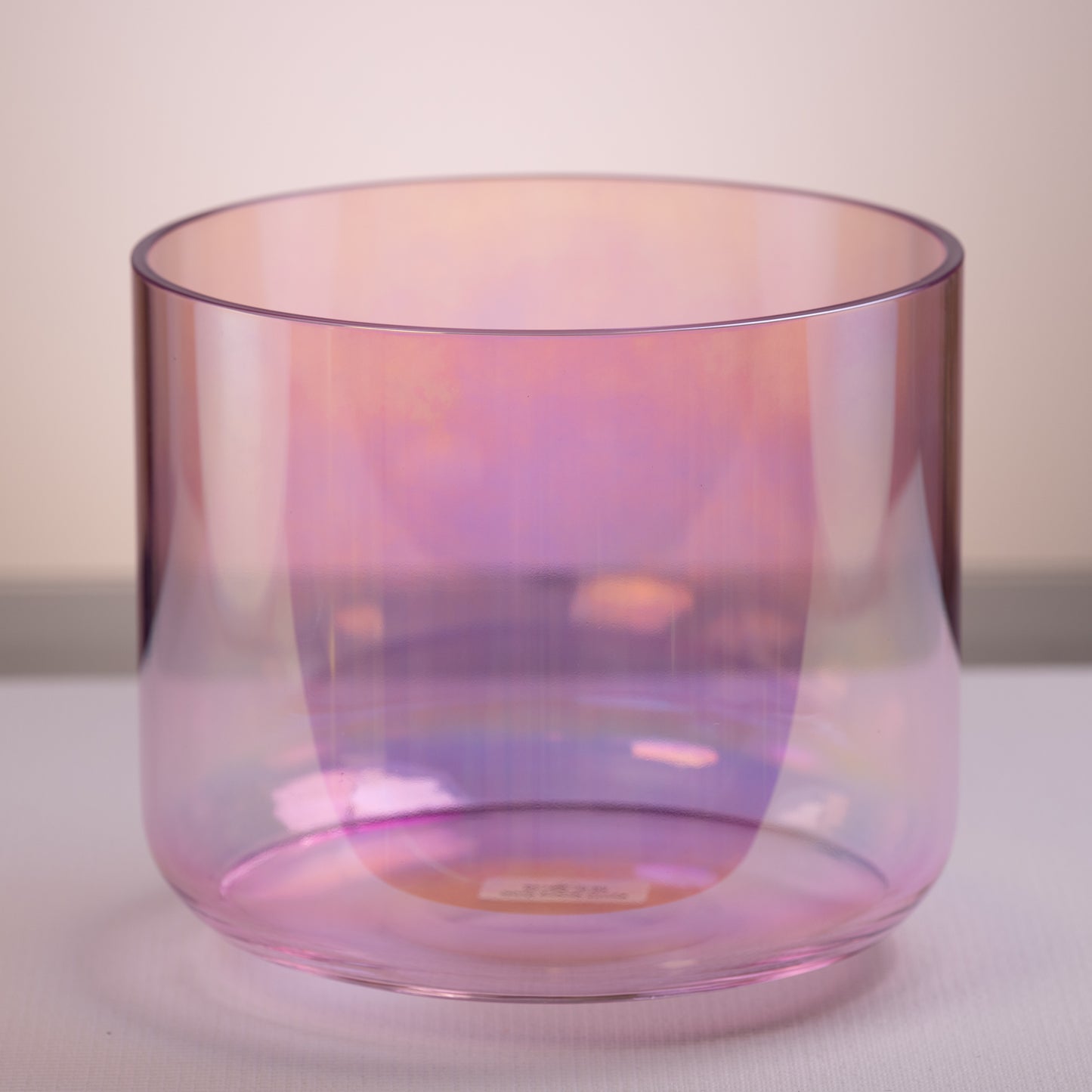 10.5" D#+10 Solar Violet Crystal Singing Bowl