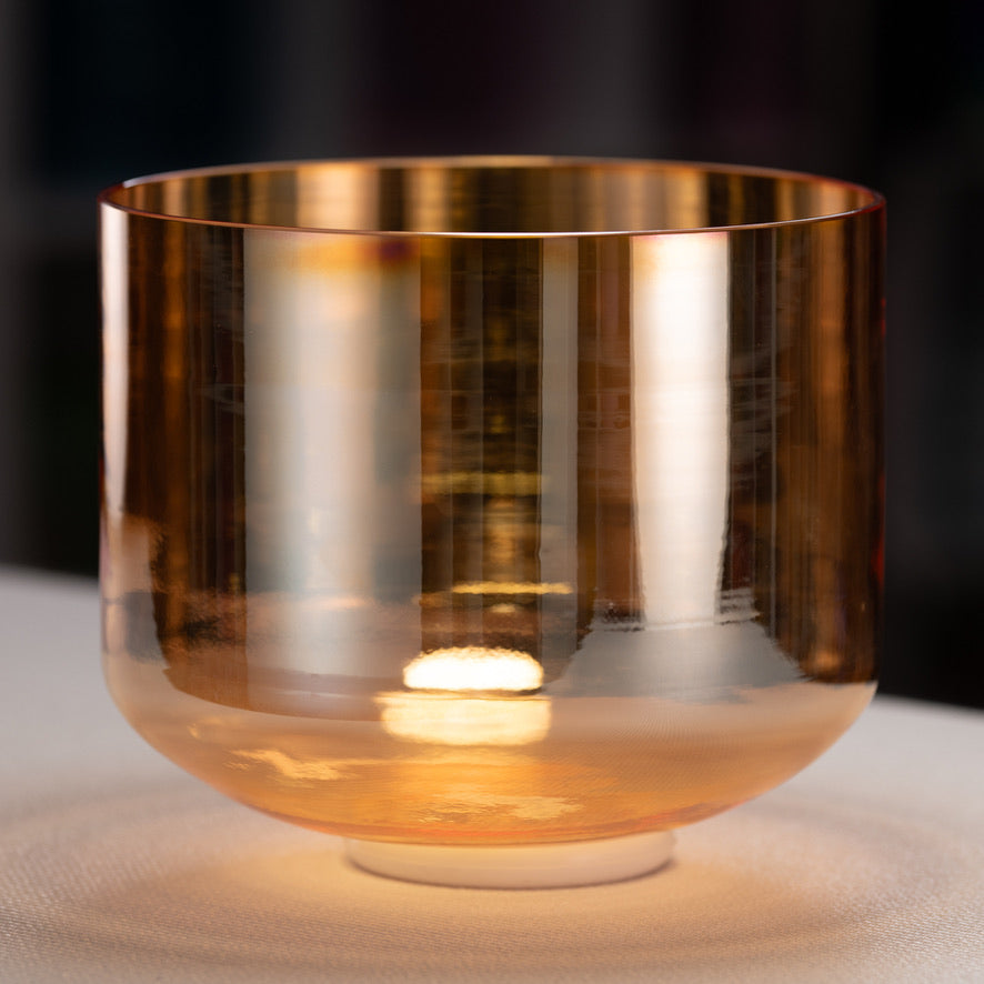10" A+28 Summer Sun Crystal Singing Bowl from Sacred Singing Bowls™