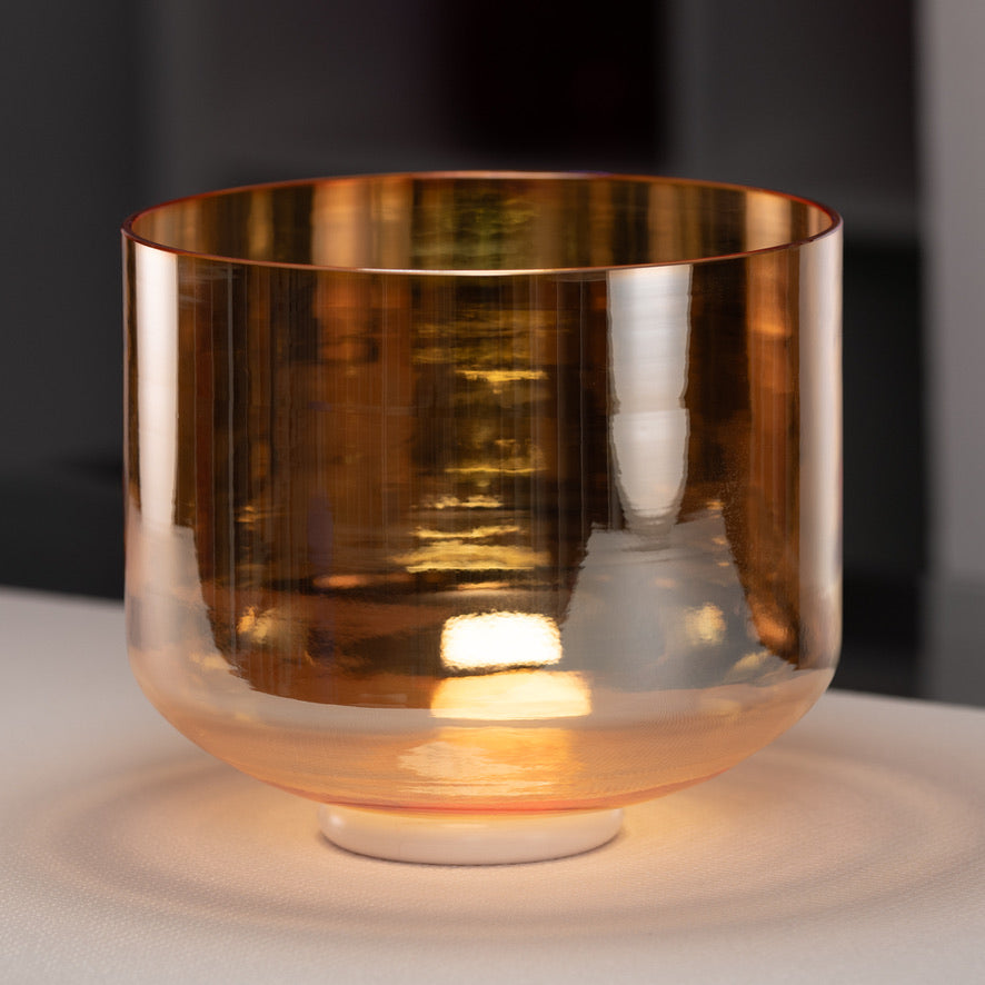 Orange Singing Bowls for Sound healing
