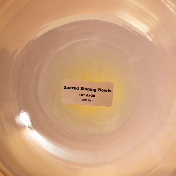 10" Crystal Singing Bowls for Sound healing
