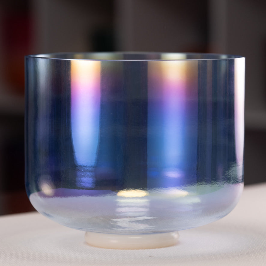 10” A+38 Mermaid Dream Crystal Singing Bowl from Bowls of Sound