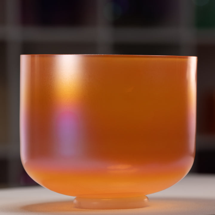 10" A+3 Sunset Serenade Crystal Singing Bowl, Perfect Pitch from Bowls of Sound