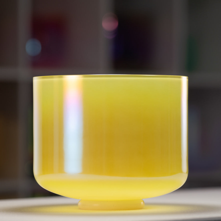 10" A+8 Radiant Sun Crystal Singing Bowl from Bowls of Sound