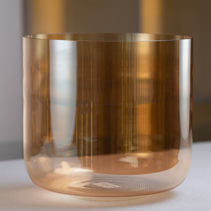 10" B-26 Topaz Transformation Crystal Singing Bowl from Bowls of Sound