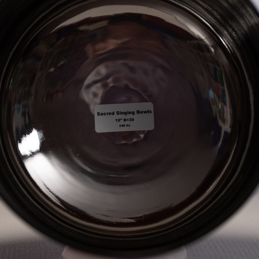 Sacred Singing Bowls™ product label