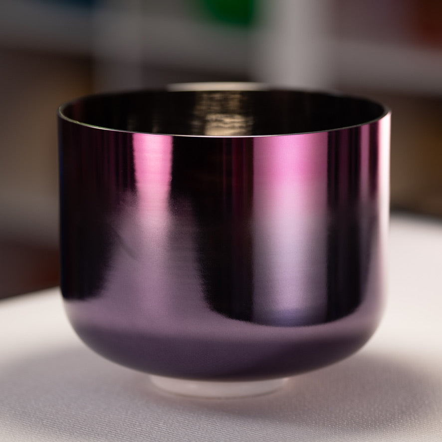 Crown chakra sound healing bowl