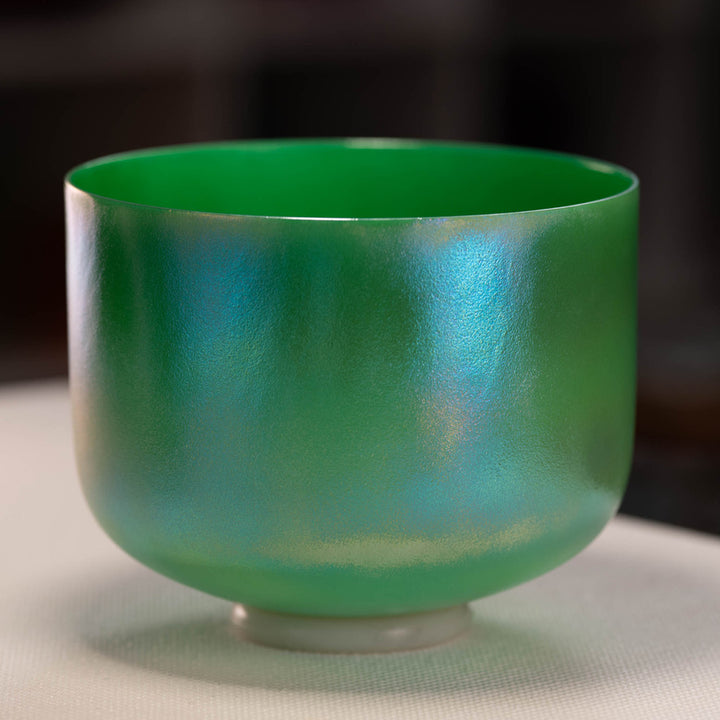10" C#-39 Forest Fairy Celestial Frosted Bowl from Bowls of Sound