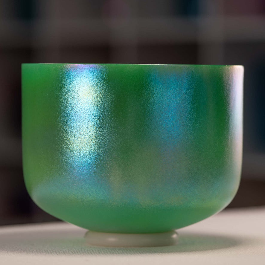 Celestial frosted bowls from Bowls of Sound