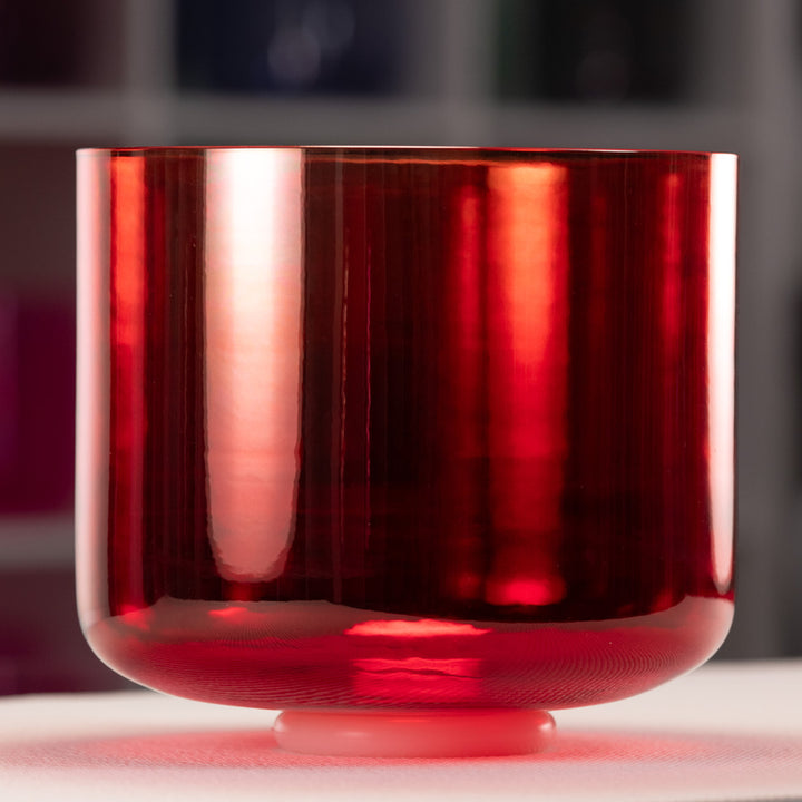 10" D#+16 Sacred Fire Crystal Singing Bowl from Bowls of Sound