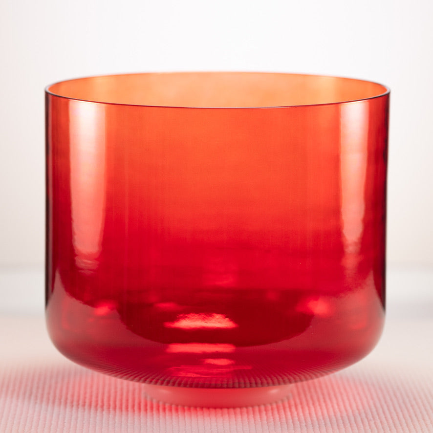 10" D#+16 Sacred Fire Crystal Singing Bowl from Sacred Singing Bowls™