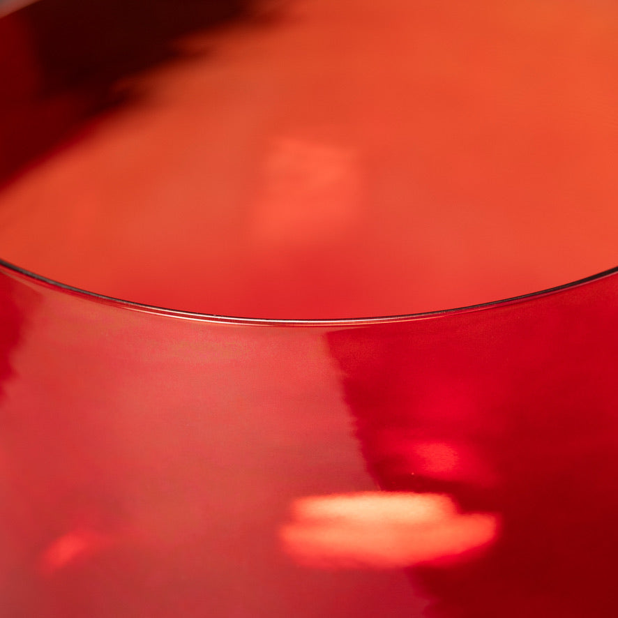 Sacred Fire singing bowl close up