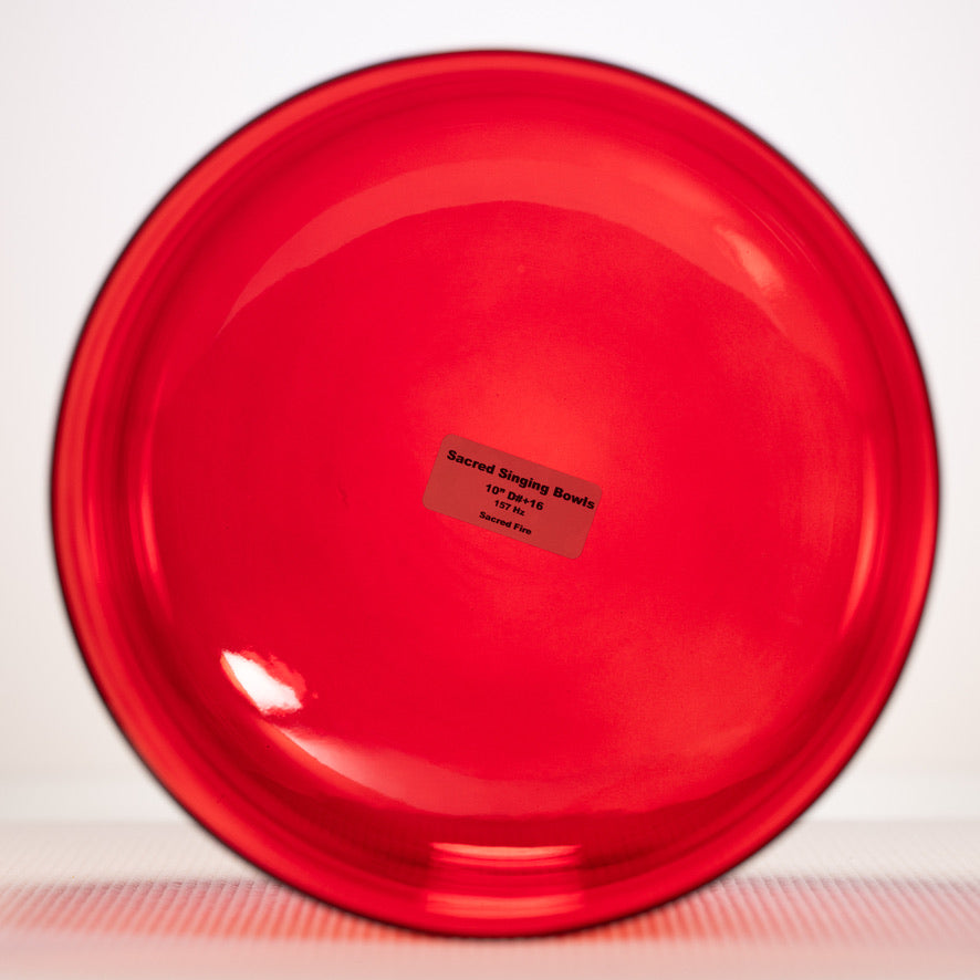 Red & orange sacral chakra singing bowl
