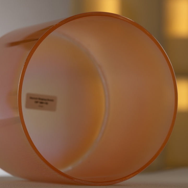 Orange sacral chakra singing bowl