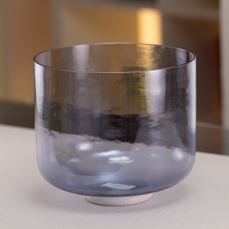 10" E+0 Indigo Child Crystal Singing Bowl from Bowls of Sound