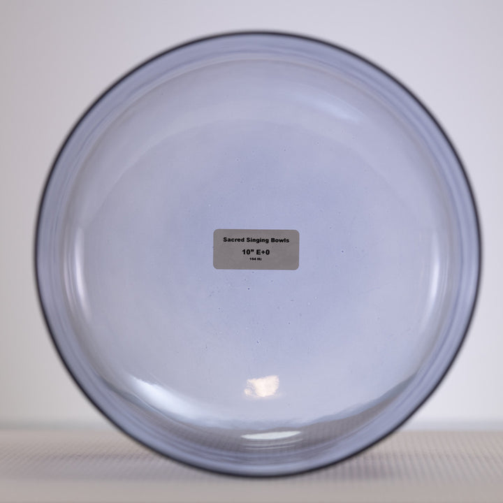 Sacred Singing Bowls™ product label with bowl specifications