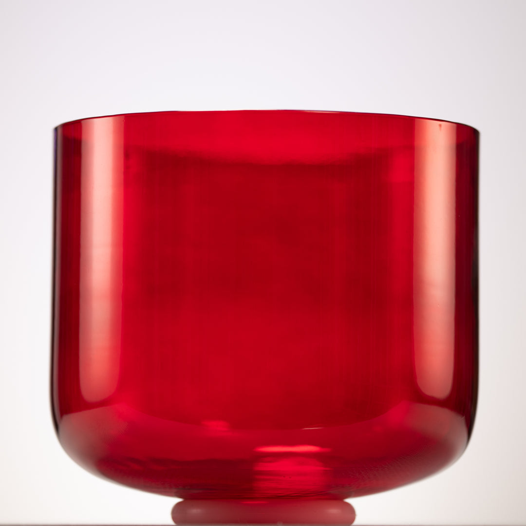 10" E+44 Ruby Ray Crystal Singing Bowl from Sacred Singing Bowls™