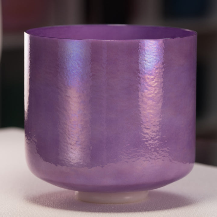 10" F-32 Lilac Blossom Crystal Singing Bowl from Bowls of Sound