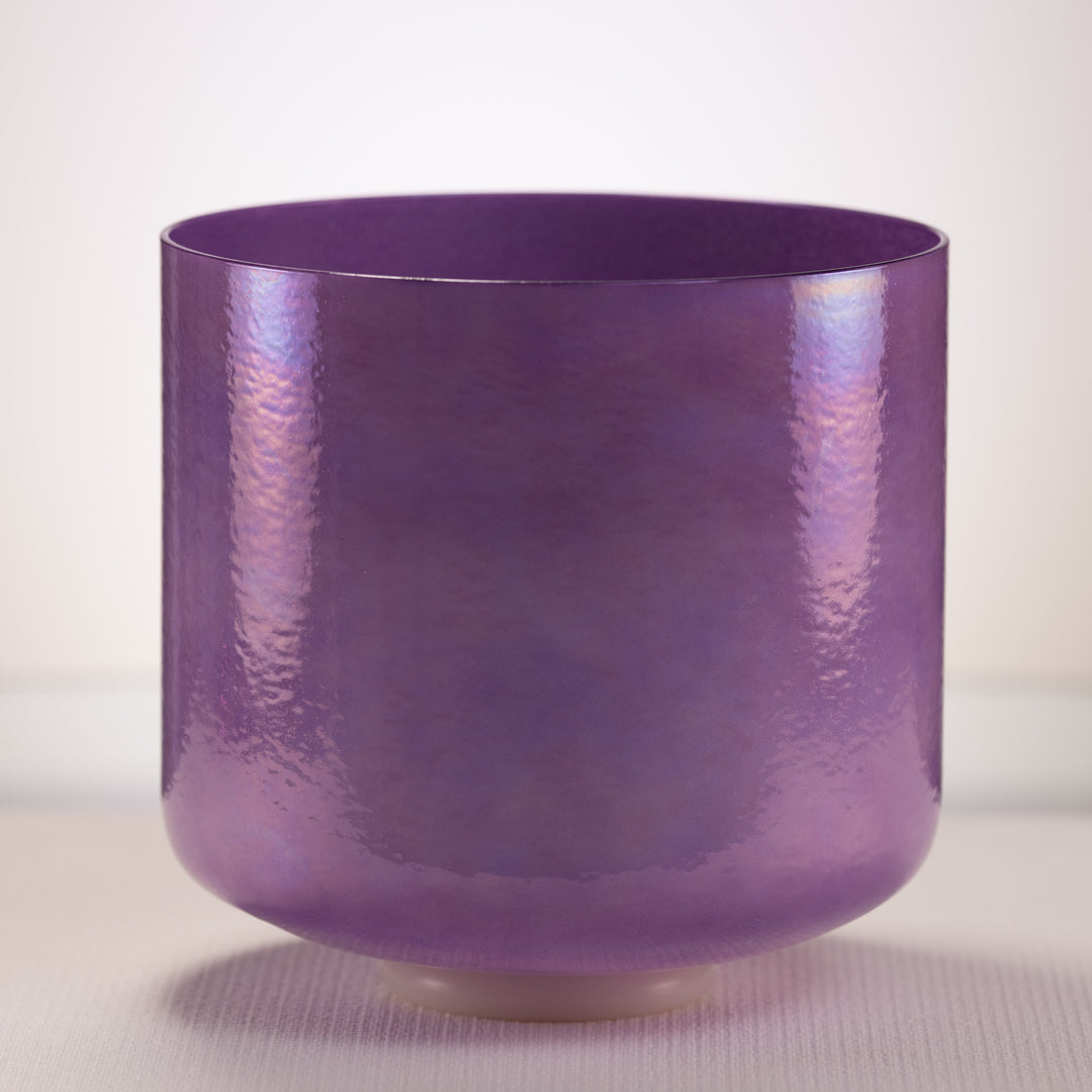 Lilac Blossom crystal singing bowl