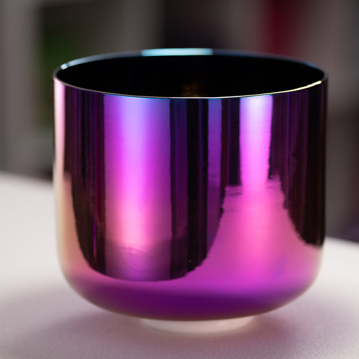 10" F-39 Celestial Rainbow Singing Bowl from Bowls of Sound