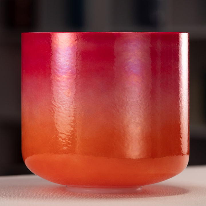 Heart chakra singing bowl