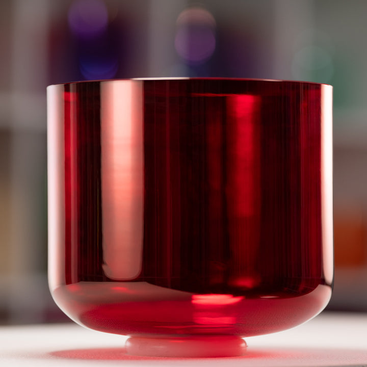 Red Crystal Singing Bowl