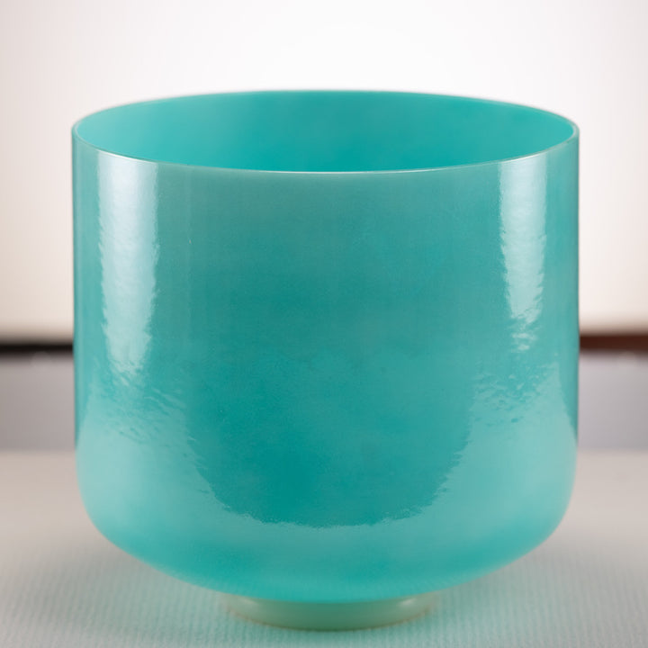10" F+10 Turquoise Tide Crystal Singing Bowl from Bowls of Sound