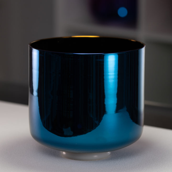 Blue Heart chakra singing bowl
